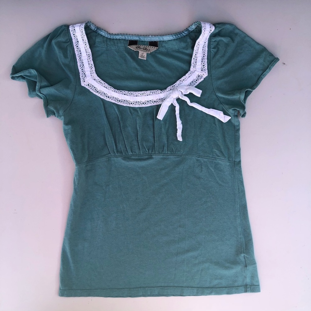 [Anthropologie] Ric Rac Addition Tee Sweetheart - Picture 2 of 5